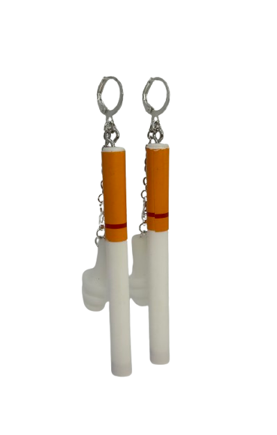 Cigarette Hearing Protection Earrings