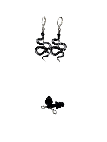 Snake Earplug Earrings